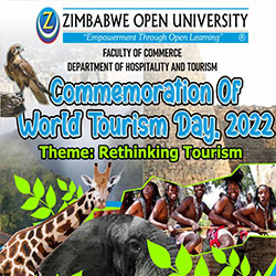 ZOU Commemorates World Tourism Day 2022